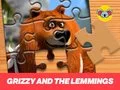 Permainan Grizzy dan Lemmings: Planet Jigsaw secara online Permainan Grizzy dan Lemmings: Planet Jigsaw secara online