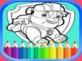 Permainan Buku Mewarnai PAW Patrol secara online Permainan Buku Mewarnai PAW Patrol secara online