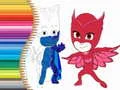 Permainan Buku Mewarnai PJ Masks secara online