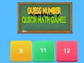 Permainan Tebak angka Permainan Matematika cepat secara online
