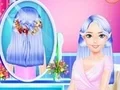 Permainan Membuat Gaya Rambut Kepang Berwarna-warni secara online