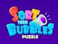 Permainan Urutkan Gelembung: Puzzle secara online