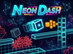 Permainan Neon Dash secara online