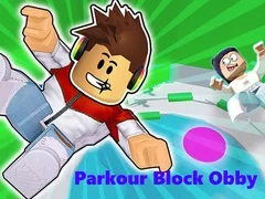 Permainan Parkour Blok Obby secara online Permainan Parkour Blok Obby secara online