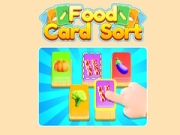 Permainan Penyortiran Kartu Makanan secara online