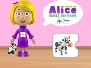 Permainan Dunia Alice Gambar dan Kata secara online
