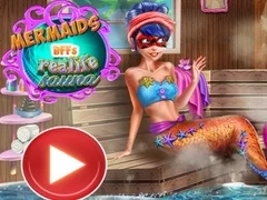 Permainan Putri Duyung BFFs Sauna Nyata secara online