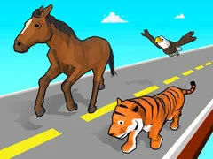 Permainan Balapan Transformasi Hewan secara online