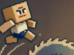 Permainan Pelarian Cubeman dari Gergaji secara online