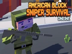 Permainan Kelangsungan Hidup Sniper Blok Amerika Daring secara online