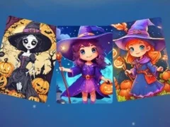 Permainan Puzzle Halloween Menyeramkan secara online Permainan Puzzle Halloween Menyeramkan secara online