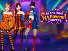 Permainan Konser Halloween Hitam Merah Muda secara online