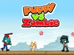 Permainan Anak Anjing vs Zombie secara online