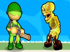Permainan Penghancuran Stickman Zombie secara online