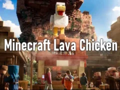 Permainan Ayam Lava Minecraft secara online