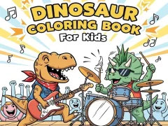 Permainan Buku Mewarnai Dinosaurus Untuk Anak-Anak secara online
