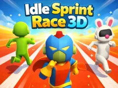 Permainan Balapan Sprint Menganggur 3D secara online