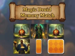 Permainan Pertandingan Memori Druid Ajaib secara online