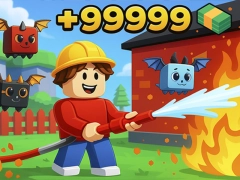 Permainan Obby: Bekerja sebagai petugas pemadam kebakaran secara online Permainan Obby: Bekerja sebagai petugas pemadam kebakaran secara online