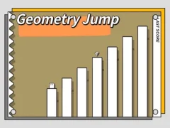 Permainan GeometryJump secara online
