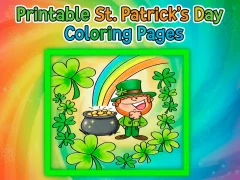 Permainan Halaman Mewarnai Hari St Patrick yang Dapat Dicetak secara online