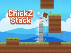 Permainan ChickZ Stack secara online