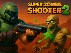 Permainan Penembak Zombi Super 2 secara online