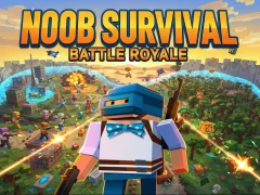 Permainan Kelangsungan Hidup Noob: Battle Royale secara online