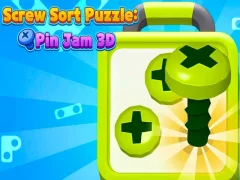 Permainan Sekrup Sortir Puzzle Pin Jam 3D secara online