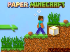 Permainan Kertas Minecraft secara online