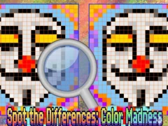 Permainan Spot the Differences Color Madness secara online