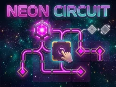 Permainan Neon Circuit secara online