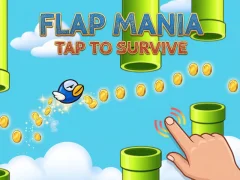 Permainan Flap Mania Ketuk untuk Bertahan secara online