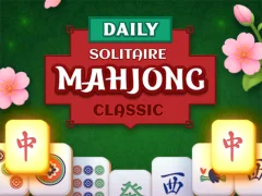 Permainan Solitaire Mahjong Klasik Harian secara online