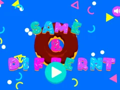 Permainan Donat yang sama & berbeda secara online Permainan Donat yang sama & berbeda secara online