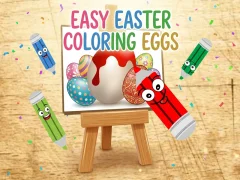 Permainan Easy Easter Coloring Eggs secara online