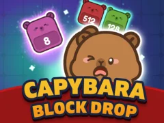 Permainan Capybara Block Drop secara online
