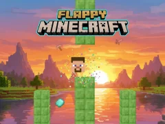 Permainan Minecraft Flappy secara online