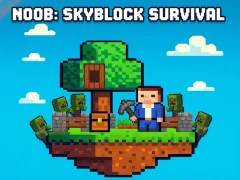 Permainan Noob: Kelangsungan Hidup Skyblock secara online