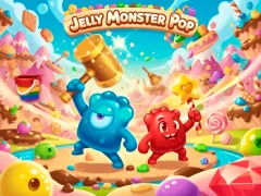 Permainan Pop Monster Jeli secara online
