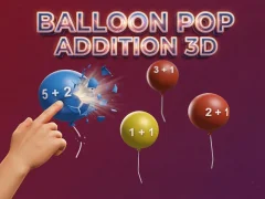 Permainan Penambahan Balon Pop 3D secara online