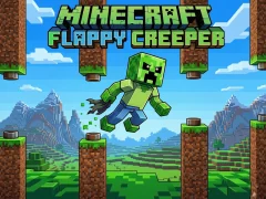Permainan Minecraft Flappy Creeper secara online