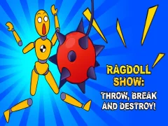 Permainan Pertunjukan Ragdoll: Lempar, hancurkan, dan hancurkan! secara online
