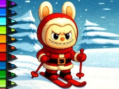 Permainan Waktunya Mewarnai Labubu yang Mudah secara online