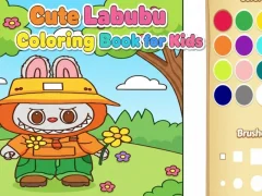 Permainan Buku Mewarnai Labubu Lucu untuk Anak secara online Permainan Buku Mewarnai Labubu Lucu untuk Anak secara online