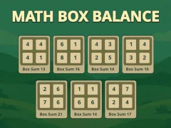 Permainan Saldo kotak matematika secara online