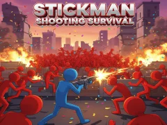 Permainan Kelangsungan Hidup Menembak Stickman secara online