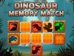 Permainan Pertandingan Memori Dinosaurus secara online