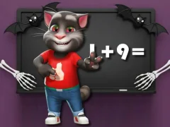 Permainan Tantangan Matematika Tom Halloween secara online