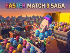 Permainan Easter Match 3 Saga secara online
